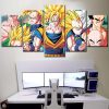 Alle Charaktere Dragon Ball 04 Leinwandbilder