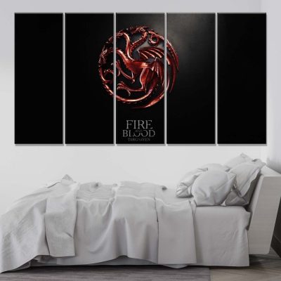 Alternative view of Game of Thrones 23 Leinwandbilder