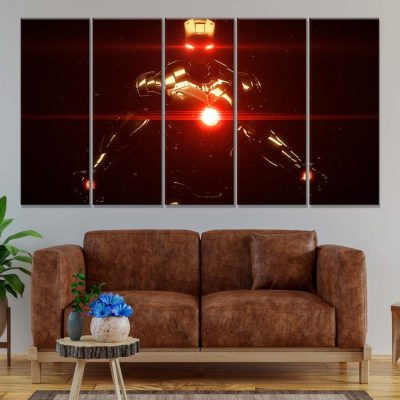 Alternative view of Iron Man Avengers Marvel 16 Leinwandbilder