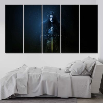 Alternative view of Game of Thrones Winter is coming 8 Leinwandbilder