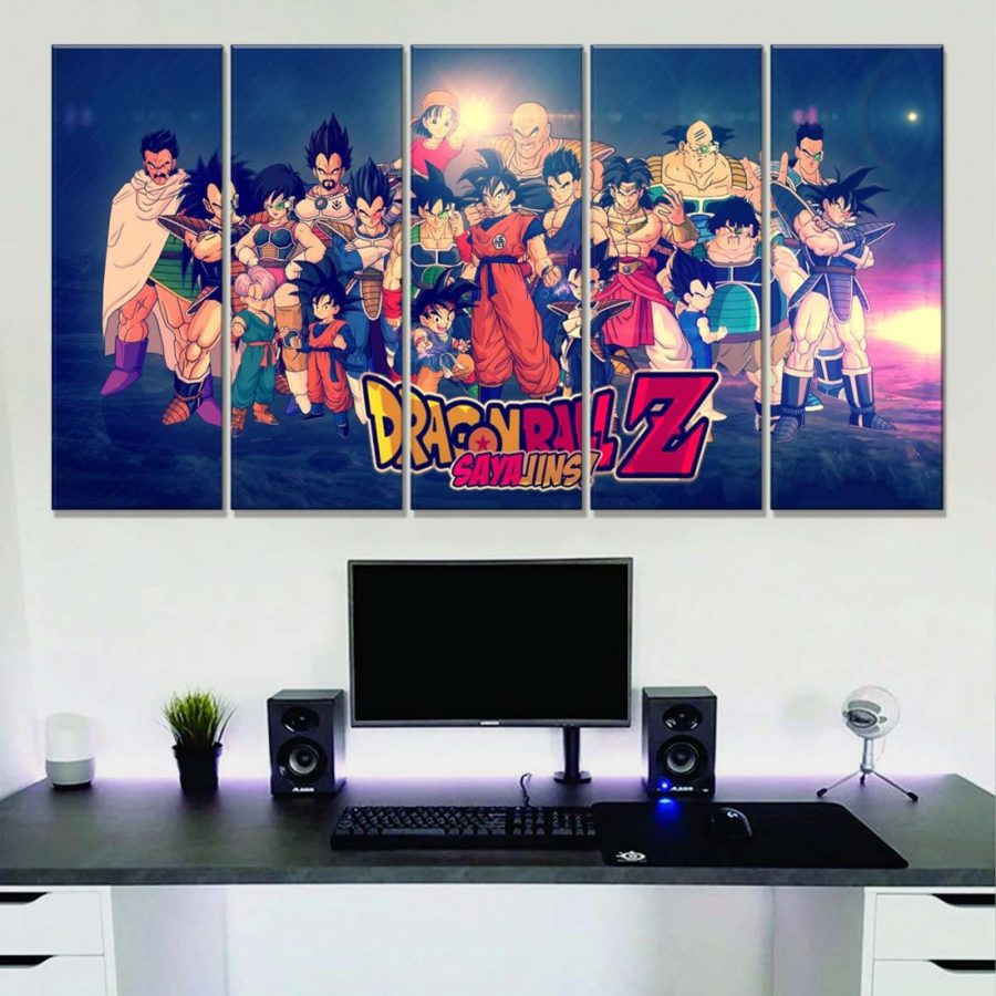 Alle Charaktere Dragon Ball 08 Leinwandbilder – Bild 2