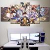 Genshin Impact Alle Charaktere 11 Leinwandbilder