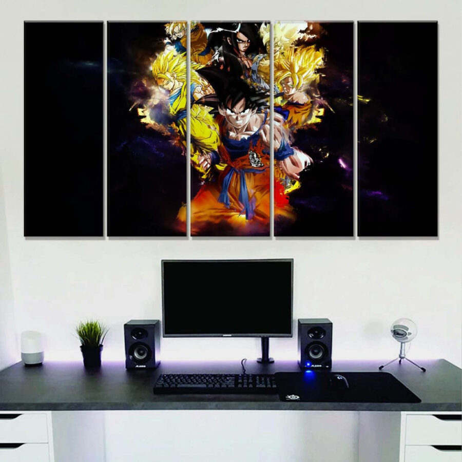 Son Goku Dragon Ball 13 Leinwandbilder – Bild 2