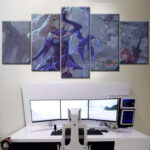 Diluc Fischi Genshin Impact Leinwandbilder