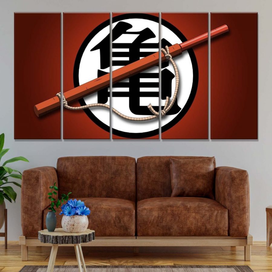 Dragon Ball Z Emblem Leinwandbilder – Bild 2