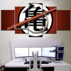 Dragon Ball Z Emblem Leinwandbilder