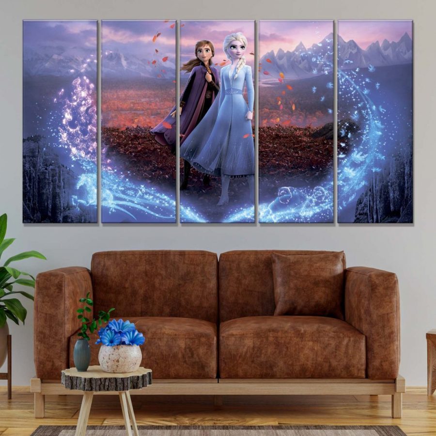 Alsa Anna Frozen Disney Leinwandbilder – Bild 2