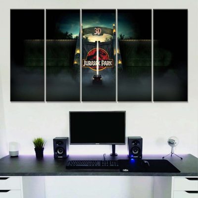 Alternative view of Jurassic Park 1 Leinwandbilder