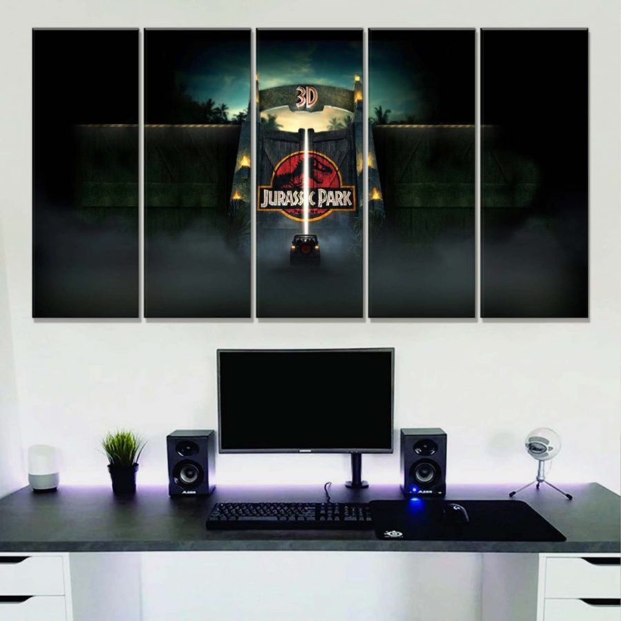 Jurassic Park 1 Leinwandbilder – Bild 2