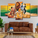 Simba König der Löwen 20 Leinwandbilder