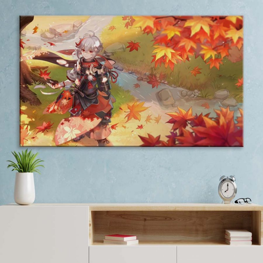 Kaedehara Kazuha Genshin Impact 2 Leinwandbilder – Bild 3