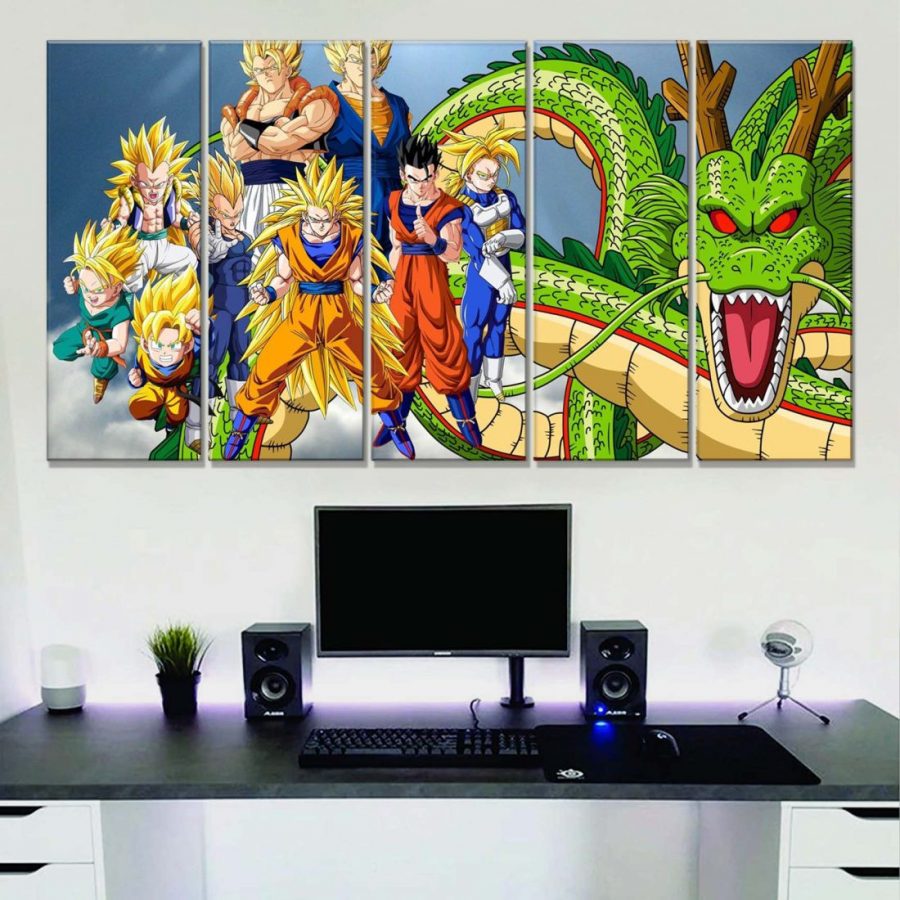 Super Saiyan Dragon Ball 03 Leinwandbilder – Bild 2