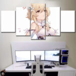 Lumine Genshin Impact Leinwandbilder