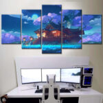 Inazuma Genshin Impact Leinwandbilder