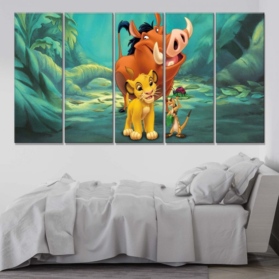 Simba König der Löwen 1 Leinwandbilder – Bild 2