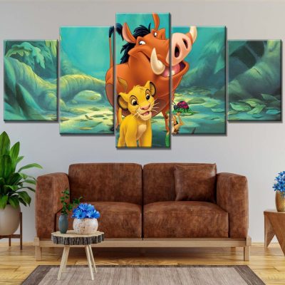 Simba König der Löwen 1 Leinwandbilder