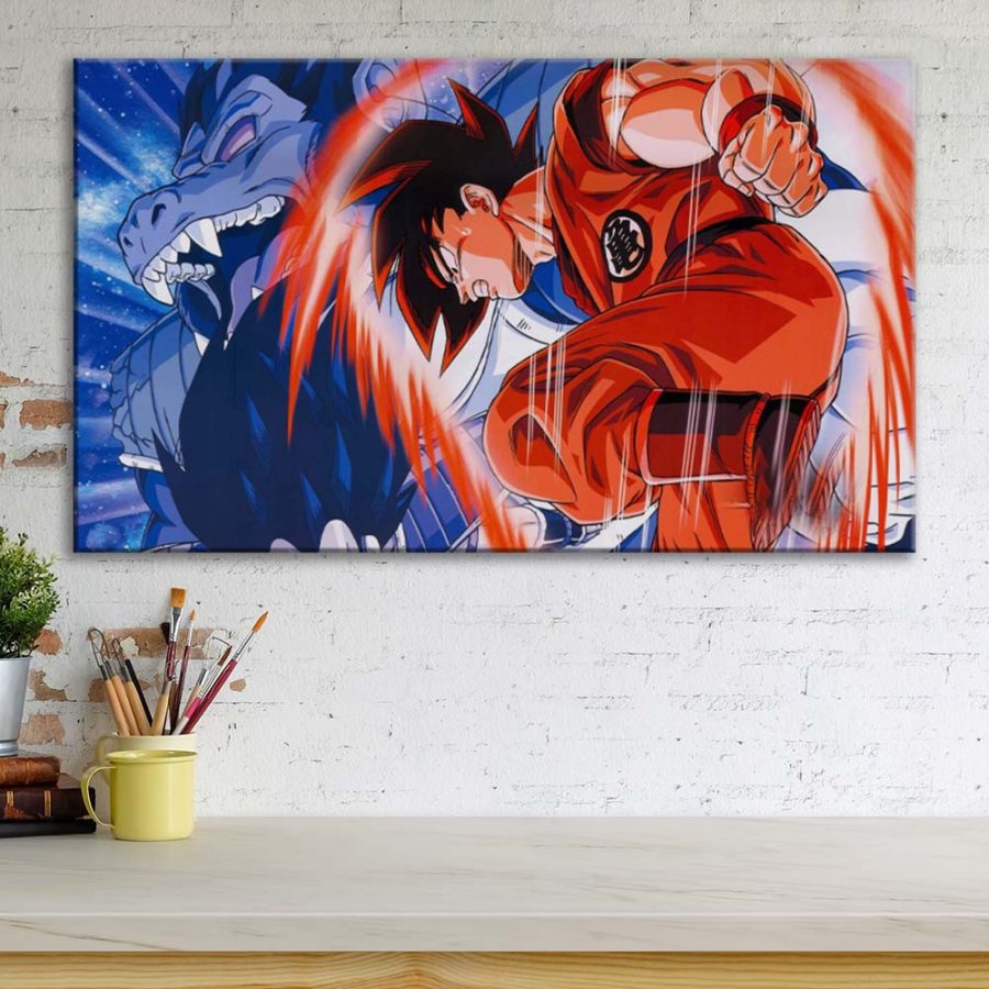 Dragon Ball Z Goku und Vegeta Leinwandbilder – Bild 3