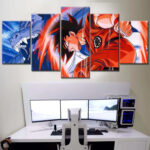Dragon Ball Z Goku und Vegeta Leinwandbilder