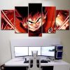 Dragon Ball Z Goku Kaioken Leinwandbilder