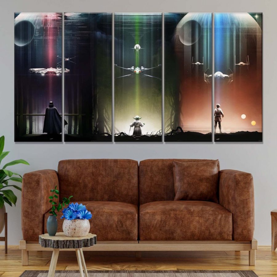 Star Wars 1 Leinwandbilder – Bild 2