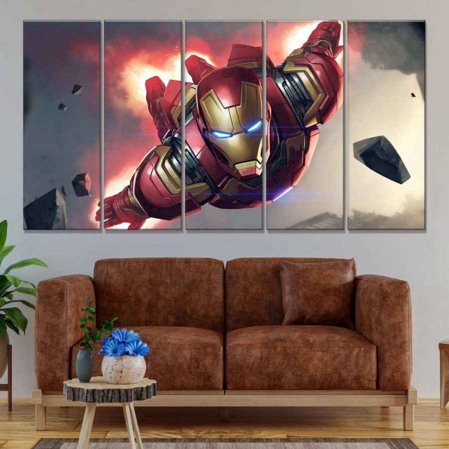 Iron Man Avengers Marvel 14 Leinwandbilder – Bild 2