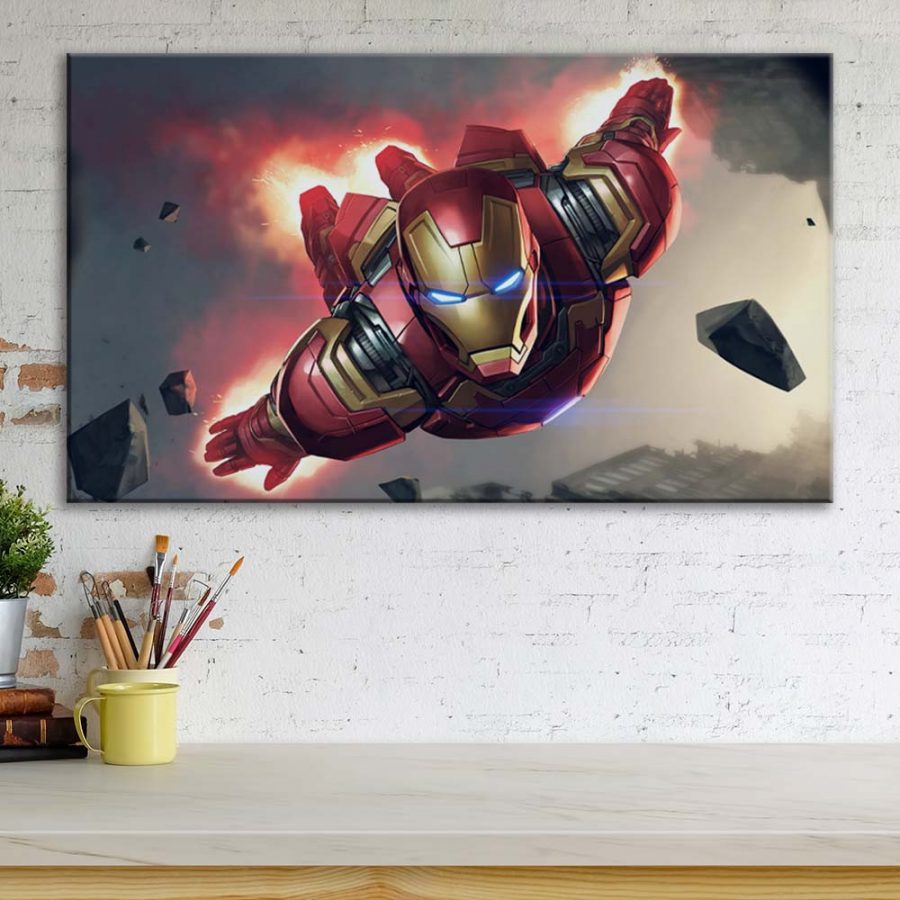 Iron Man Avengers Marvel 14 Leinwandbilder – Bild 3