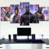 Black Panther Alle Charaktere 11 Leinwandbilder