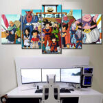 Dragon Ball 2 für die Familie Leinwandbilder