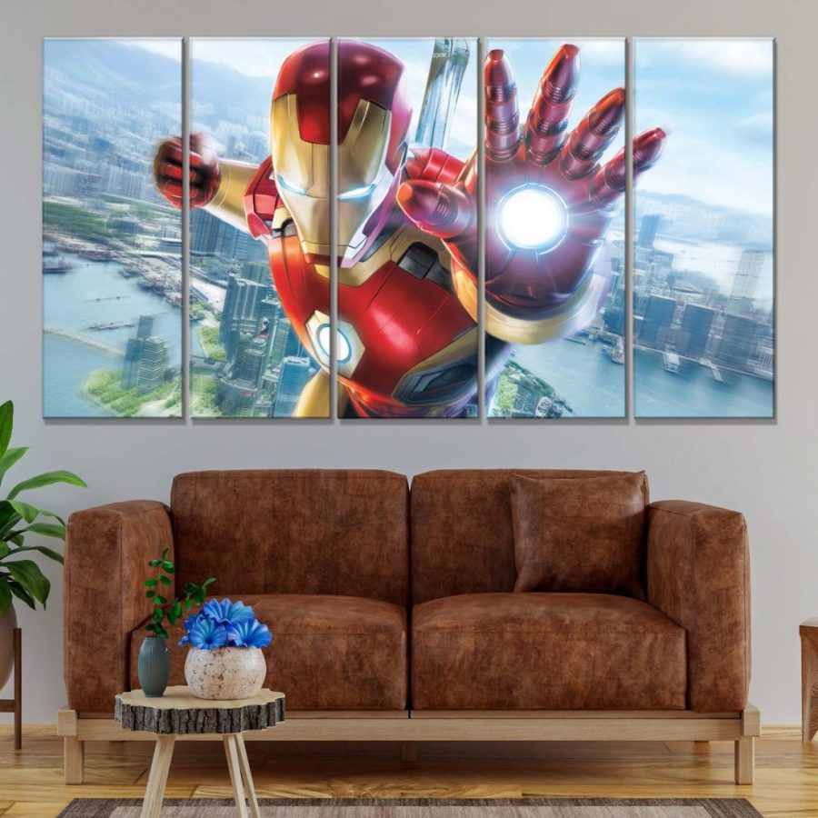 Iron Man Avengers Marvel 15 Leinwandbilder – Bild 2