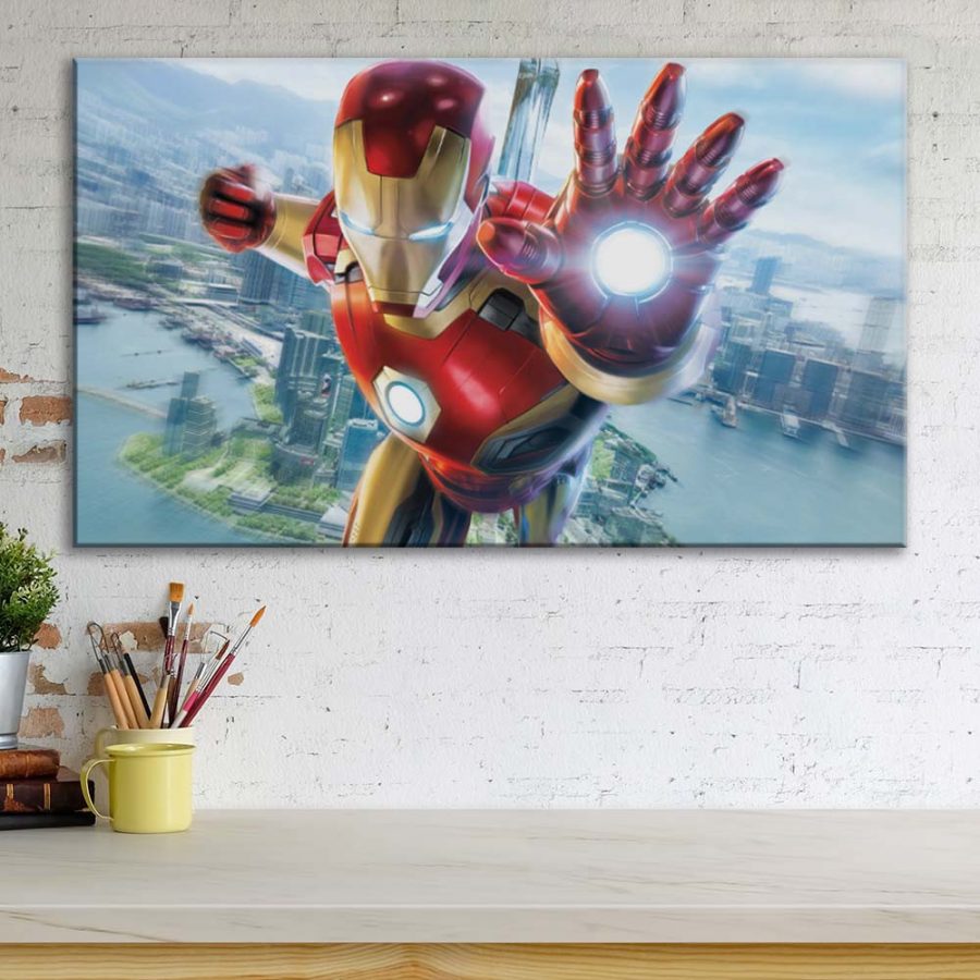 Iron Man Avengers Marvel 15 Leinwandbilder – Bild 3