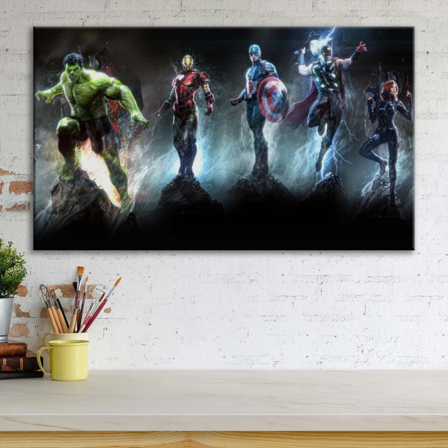 Avengers Marvel 22 Leinwandbilder – Bild 3