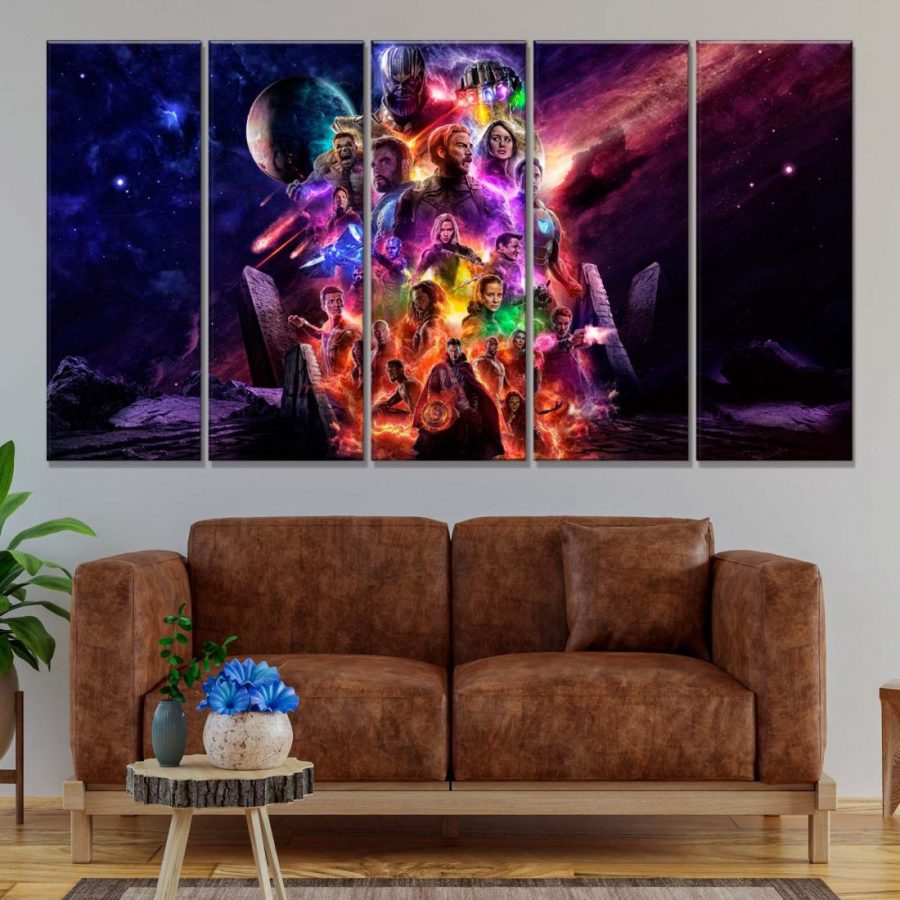 Avengers Marvel 13 Leinwandbilder – Bild 2