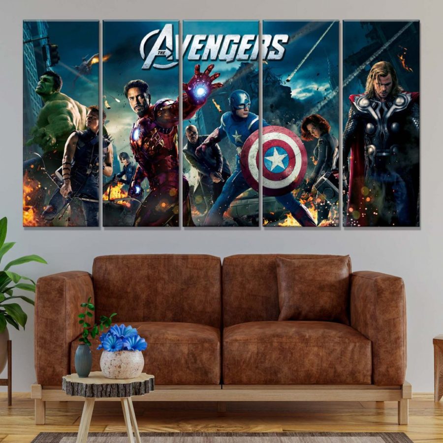 Avengers Marvel 31 Leinwandbilder – Bild 2