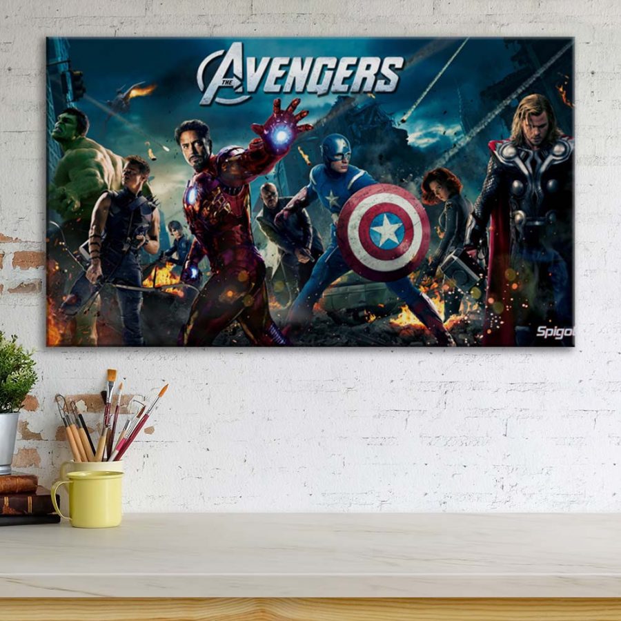 Avengers Marvel 31 Leinwandbilder – Bild 3