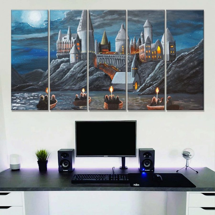 Harry Potter Hogwarts 6 Leinwandbilder – Bild 2