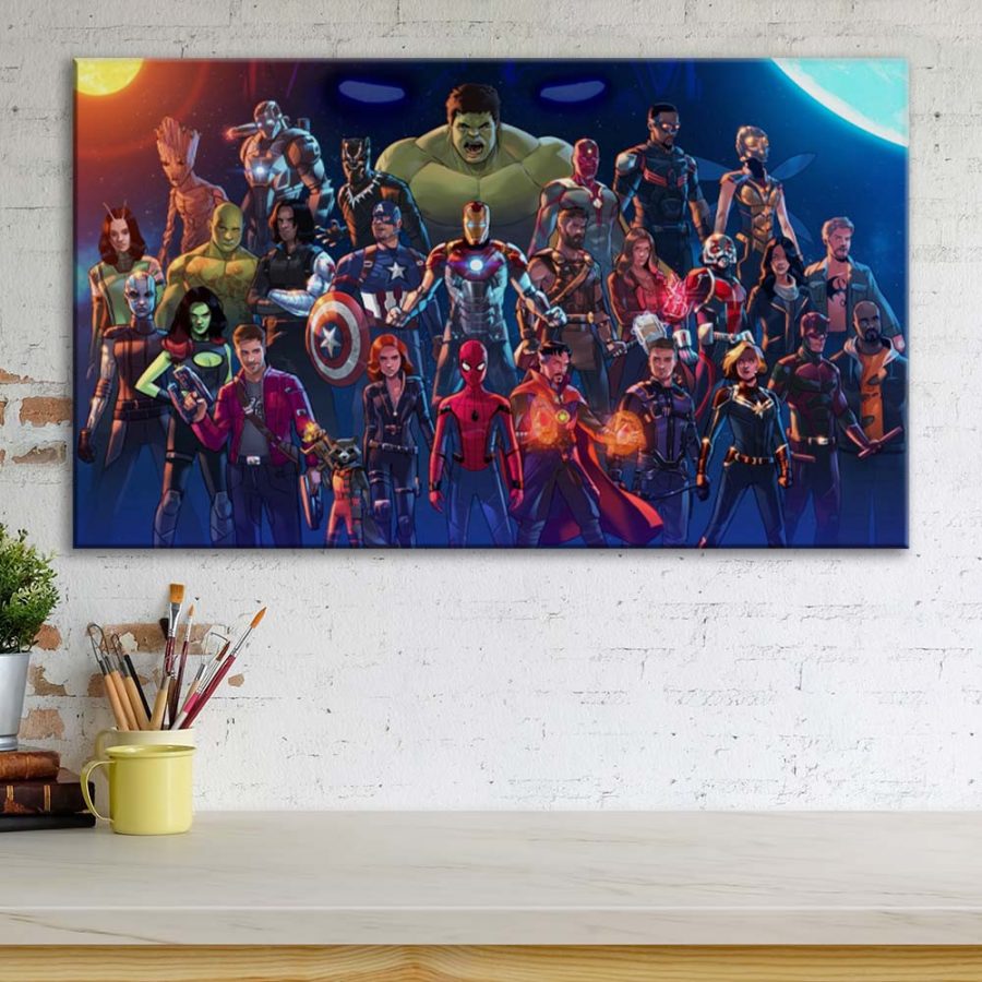 Avengers Marvel 19 Leinwandbilder – Bild 3