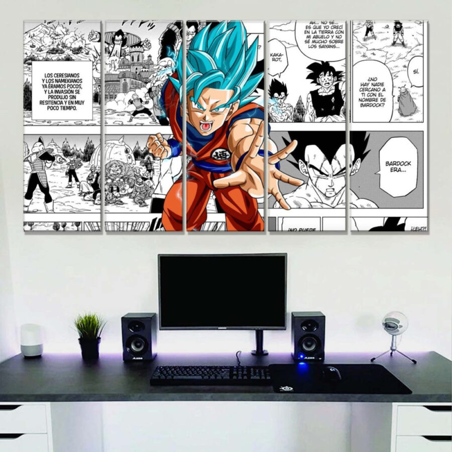 Songoku Dragon Ball 03 Leinwandbilder – Bild 2