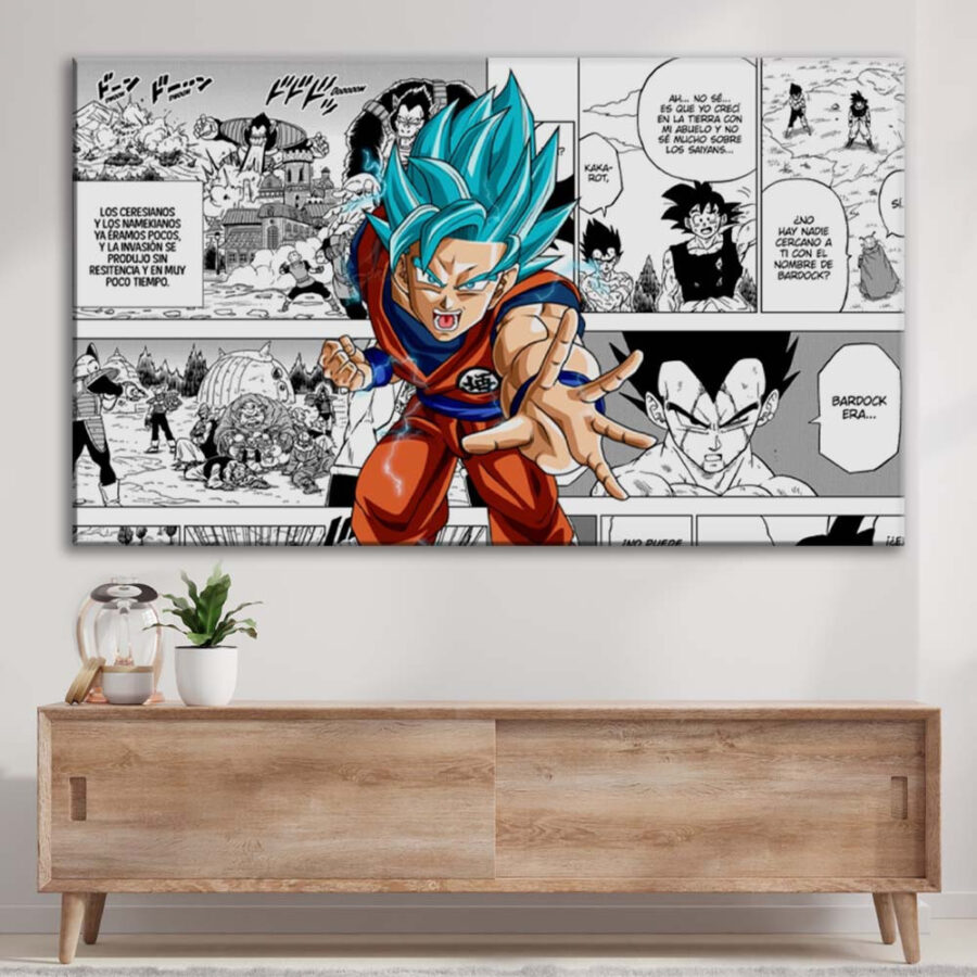 Songoku Dragon Ball 03 Leinwandbilder – Bild 3