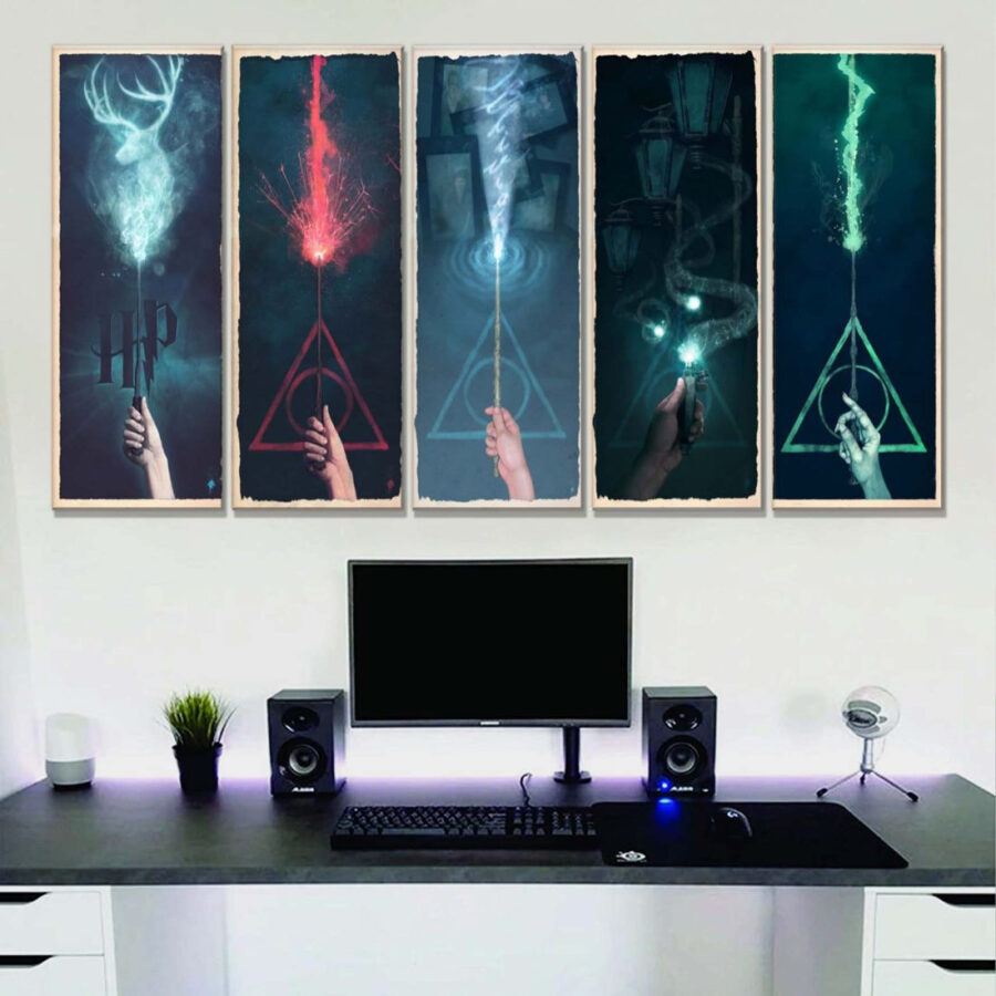 Harry Potter Charaktere 2 Leinwandbilder – Bild 2