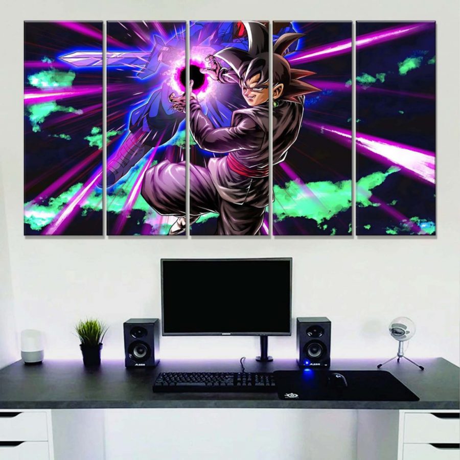 Goku Black Dragon Ball Leinwandbilder – Bild 2