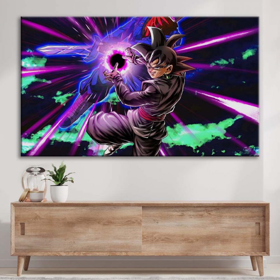 Goku Black Dragon Ball Leinwandbilder – Bild 3