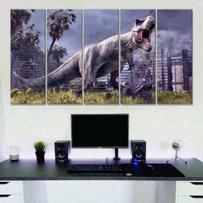 Alternative view of Jurassic Park 13 Leinwandbilder