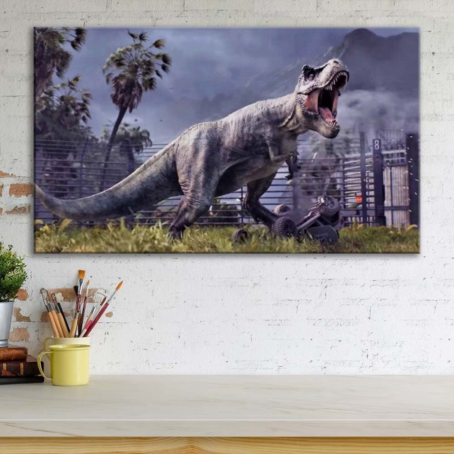 Jurassic Park 13 Leinwandbilder – Bild 3