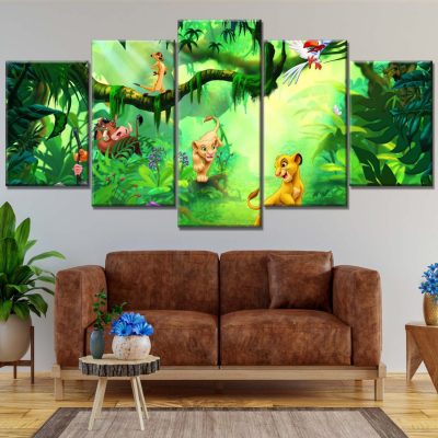 Simba König der Löwen 16 Leinwandbilder