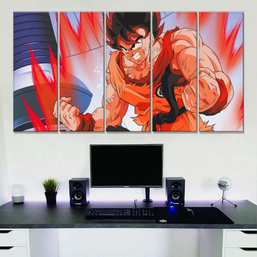 Songoku Super Saiyan Dragon Ball 02 Leinwandbilder – Bild 2