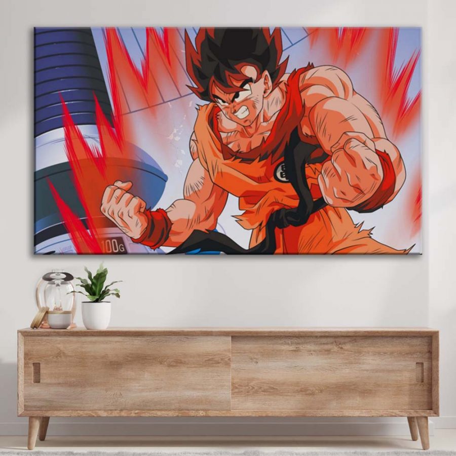 Songoku Super Saiyan Dragon Ball 02 Leinwandbilder – Bild 3