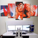 Songoku Super Saiyan Dragon Ball 02 Leinwandbilder