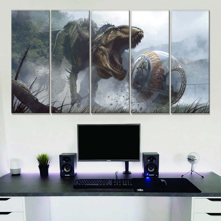 Jurassic Park 22 Leinwandbilder – Bild 2