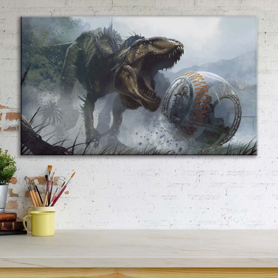 Jurassic Park 22 Leinwandbilder – Bild 3