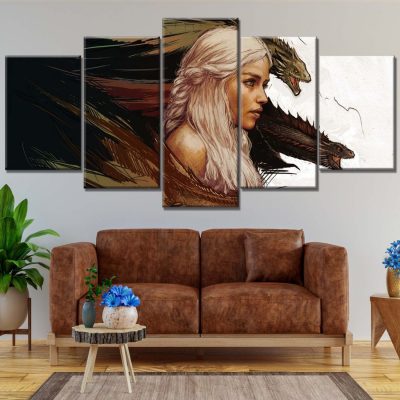 Game of Thrones Drachenmutter 26 Leinwandbilder